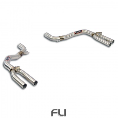 SS246054 - Supersprint Rear pipe kit Right - Left(Muffler delete)