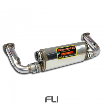 SS246734 - Supersprint Rear exhaust Right - Left Sport(Replaces catalytic converter)