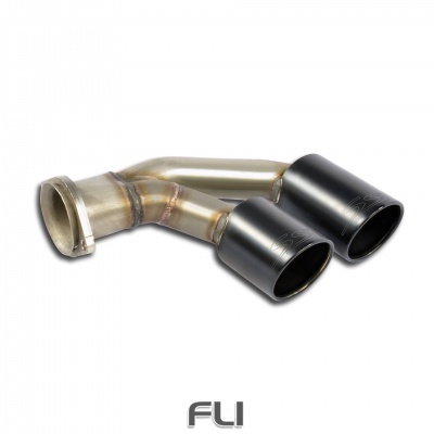 SS247226 - Supersprint Endpipes kit Right OO90 Gun Metal Grey