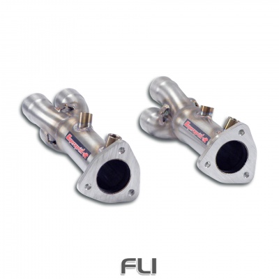 SS247312 - Supersprint Connecting pipe 3-1 Right - Left (Replaces catalytic converter)