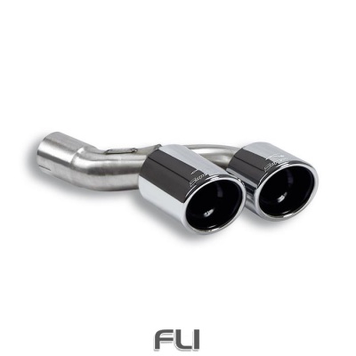 SS247346 - Supersprint Connecting pipe kit Left + endpipe OO90