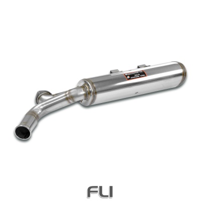 SS247804 - Supersprint Rear exhaust O70Left side exit(3 holes flange)