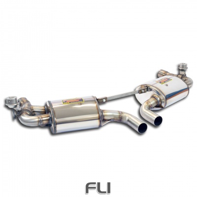 SS248054 - Supersprint Rear exhaust Right + Left with Valves