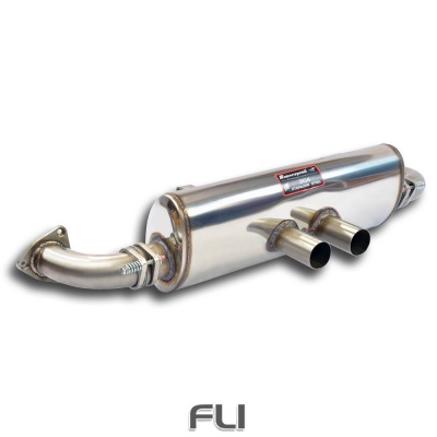 SS248504 - Supersprint Rear muffler Cup + connecting pipes kit right - left