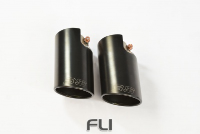 SS248656 - Supersprint Endpipe kit Right OO100 - Left OO100 Gun Metal Grey