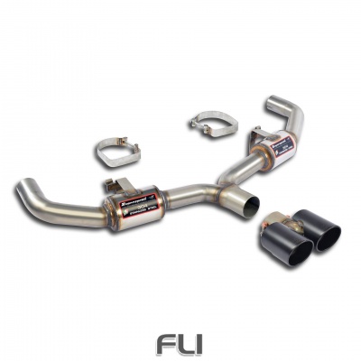 SS248856 - Supersprint Rear exhaust OO90 Gun Metal Grey