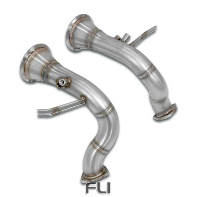 SS249231 - Supersprint Downpipe kit Right + Left(Replaces catalytic converter)