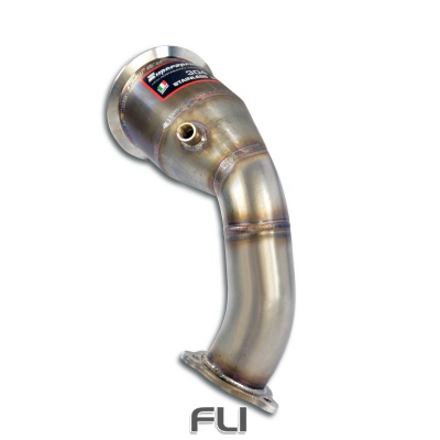 SS249541 - Supersprint Downpipe Left with  Metallic catalytic converter