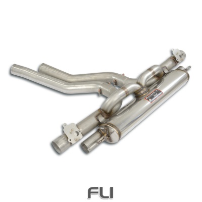 SS249574 - Supersprint Rear exhaust right - left with dual valve