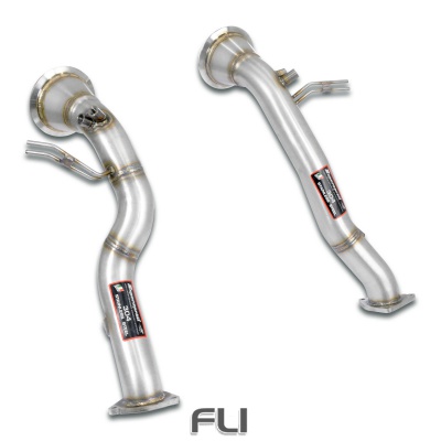 SS249911 - Supersprint Downpipe right - left (Replaces catalytic + GPF)(Left / Right Hand Drive)