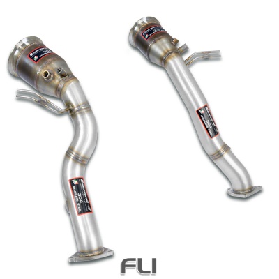 SS249921 - Supersprint Downpipe right - left + metallic catalytic(Deletes GPF)(Left / Right Hand Drive)