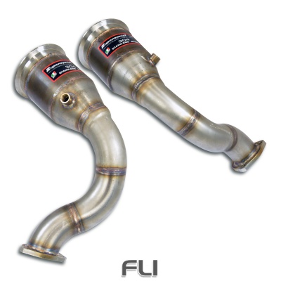 SS249941 - Supersprint Downpipe right - left + metallic catalytic (Left / Right Hand Drive)