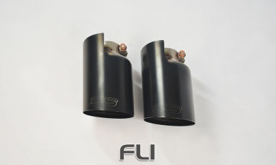 SS249976 - Supersprint Endpipe kit Race-Gun Metal Grey Right OO100 - Left OO100