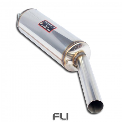 SS322324 - Supersprint Rear exhaust O60 100% Stainless Steel