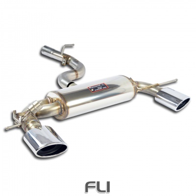 SS329305 - Supersprint Rear exhaust right - left with valve, endpipes 145x95