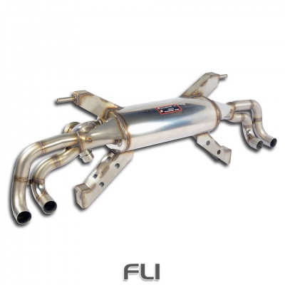 SS350554 - Supersprint Rear exhaust Right - Left with valves-13,0 Kg