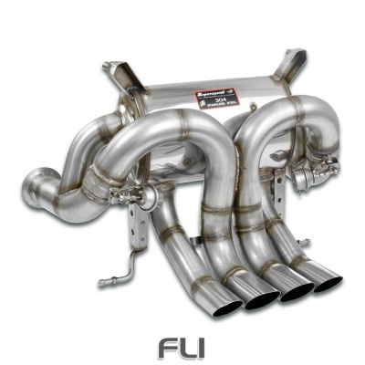 SS350604 - Supersprint Rear exhaust right - left with valves