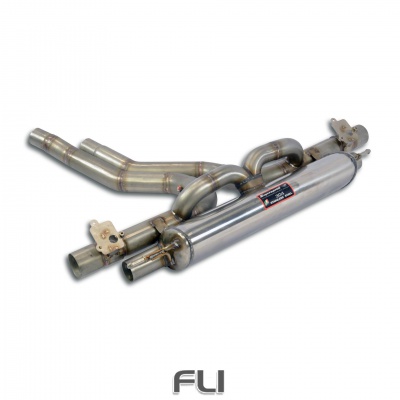SS350954 - Supersprint Rear exhaust with valves right - left