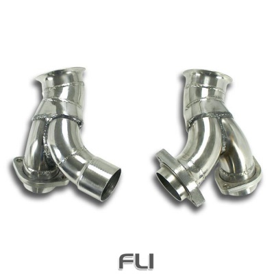 SS390610 - Supersprint Connecting pipes kit Y Right - Left For OEM kat