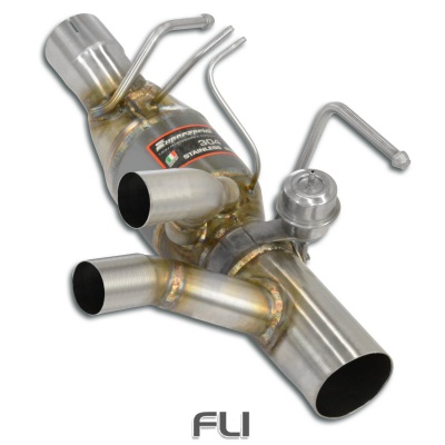 SS393304 - Supersprint Rear pipe right with valve + Metallic catalytic converter(Deletes GPF)