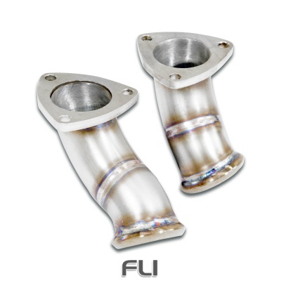 SS401911 - Supersprint Connecting pipes kit Right - Left For OEM headers(Left / Right Hand Drive)