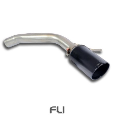 SS402374 - Supersprint Rear pipe Right Gun Metal Grey O120(Muffler delete)