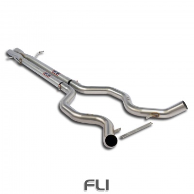 SS402413 - Supersprint Central X-Pipe + connecting pipes Right - Left