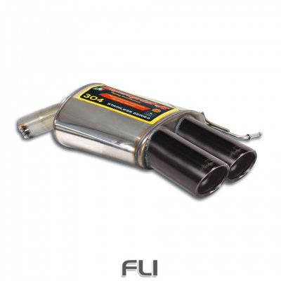 SS402756 - Supersprint Rear exhaust Right  F1 Race OO90 Gun Metal Grey