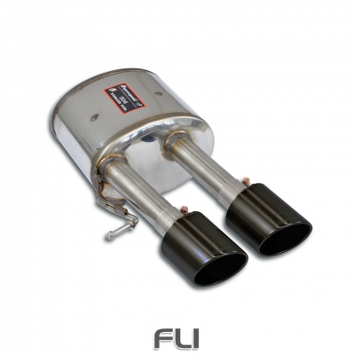 SS402866 - Supersprint Rear exhaust Left F1 Race OO100 Gun Metal Grey