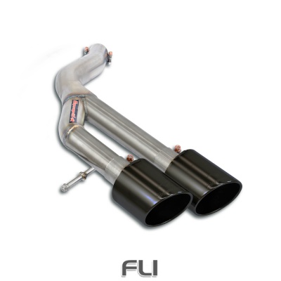 SS402886 - Supersprint Rear pipe Left OO100 Black