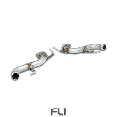 SS441034 - Supersprint Rear pipes kit Right + Left(Muffler delete, for OEM endpipes)
