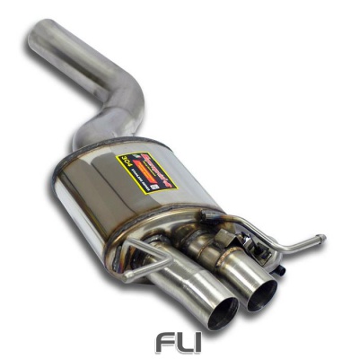 SS441676 - Supersprint Rear exhaust Left with valves(For OEM endpipe)
