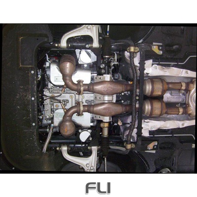 SS450212 - Supersprint Secondary cat.-deleting right + left pipes