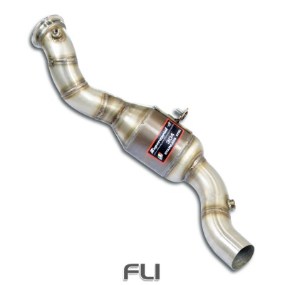 SS451041 - Supersprint Downpipe Left + Metallic catalytic