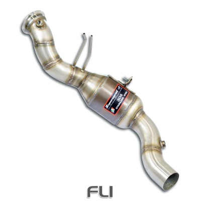 SS451141 - Supersprint Downpipe Left + Metallic catalytic