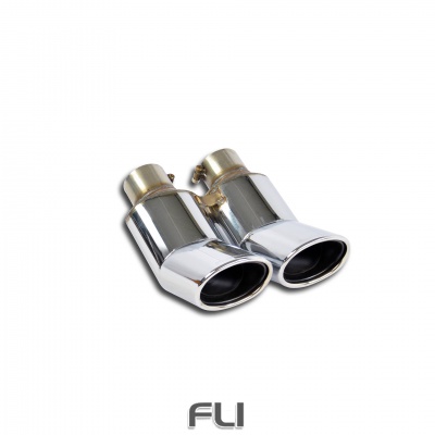 SS510417 - Supersprint Tail pipe kit DTM 120 x 80 Stainless steel