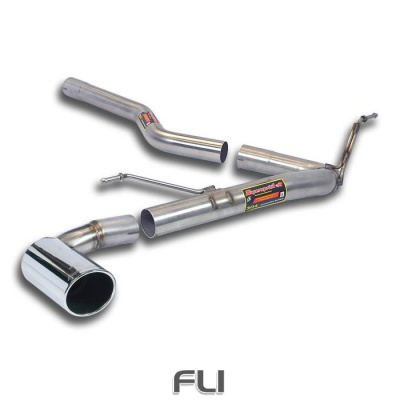 SS521814 - Supersprint Connecting pipe + rear pipe O90(Muffler delete)