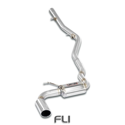 SS522004 - Supersprint Connecting pipe + rear exhaust O90
