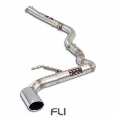 SS522014 - Supersprint Connecting pipe + rear pipe O90(Muffler delete)