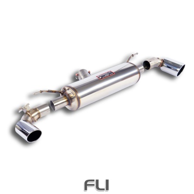 SS522324 - Supersprint Rear exhaust Right O100 - Left O100 with valve