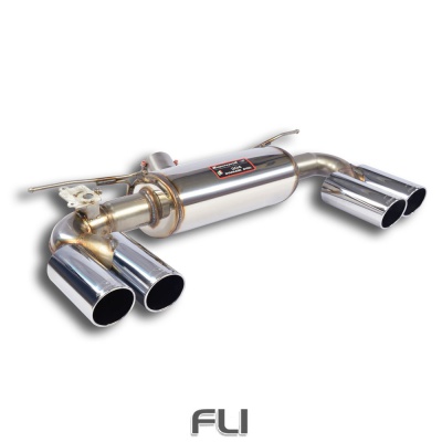 SS522526 - Supersprint Rear exhaust OO80 Right + OO80 Left with valve