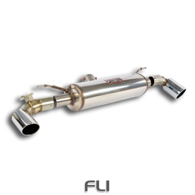 SS523024 - Supersprint Rear exhaust Right O100 - Left O100 with valve