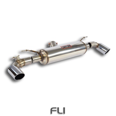 SS523424 - Supersprint Rear exhaust Right O100 - Left O100 with valve