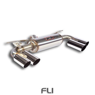 SS523636 - Supersprint Rear exhaust OO80 Right + OO80 Left with valve Race Tips