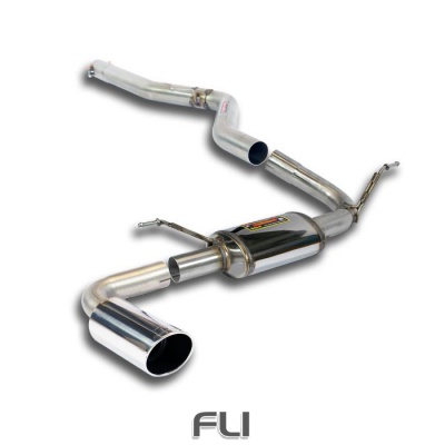 SS523704 - Supersprint Connecting pipe + rear exhaust O90