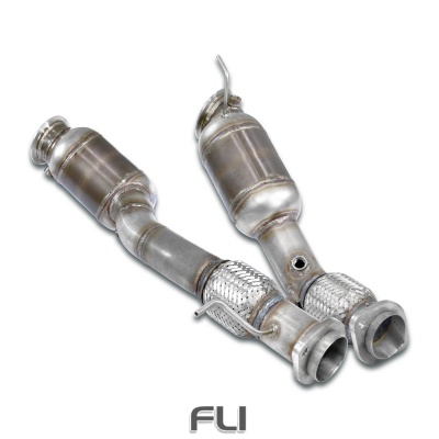 SS526041 - Supersprint Downpipe + metallic catalytic converter right - left