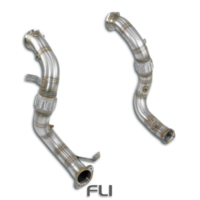 SS527811 - Supersprint Downpipe kit Right - Left (Replaces catalytic converter)