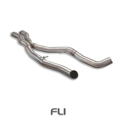 SS636613 - Supersprint Centre X-Pipe + connecting pipes kit Right - Left
