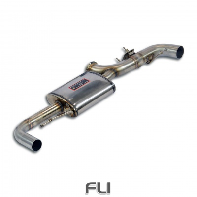 SS724254 - Supersprint Dual Sound rear muffler right-left, with flap