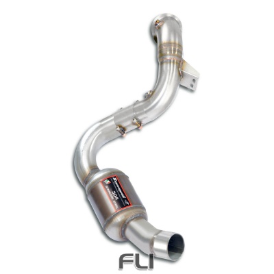 SS724681 - Supersprint Downpipe Left + Metallic catalytic converterDeletes the primary catalytic